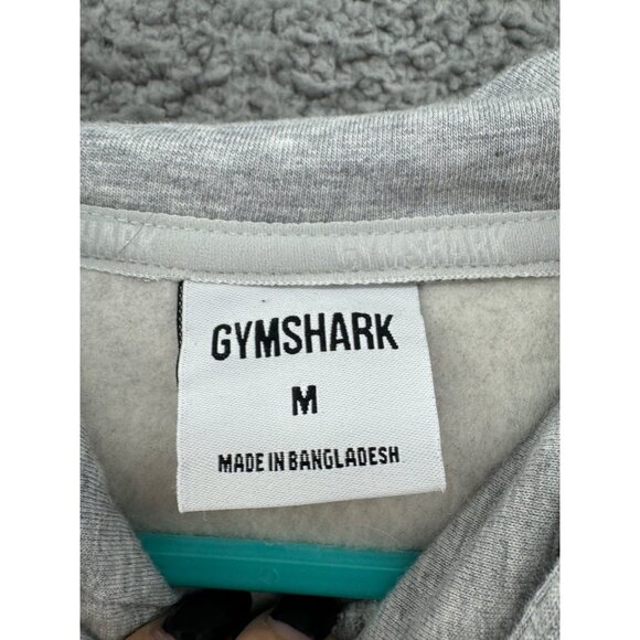 Gymshark Mens  Pull Over Hoodie Gray Size  Medium - Picture 6 of 10